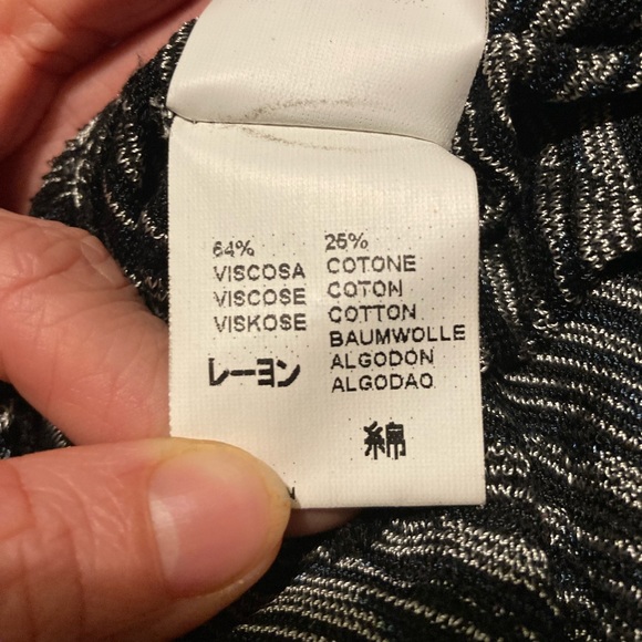 Missoni Chevron 3/4 Sleeve Semi-Sheer Wrap Top - Picture 7 of 7